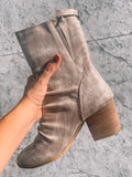 Distressed City Booties