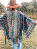 Periwinkle Kimono