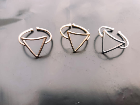 Triangle Cuteness Ring