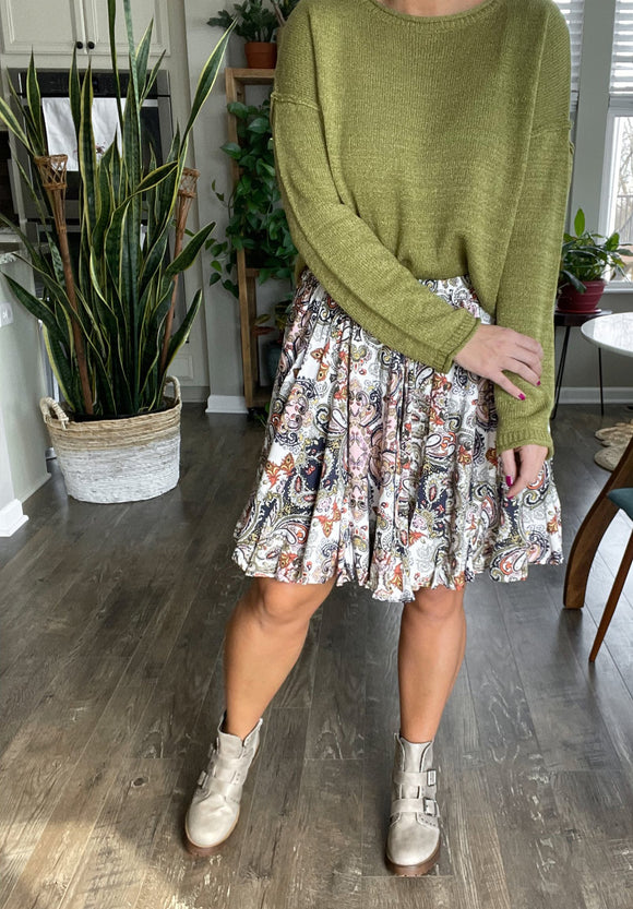 Paisley Perfection Skirt
