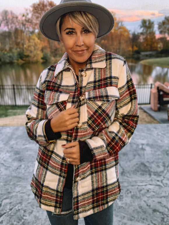 Mad for Plaid Shacket